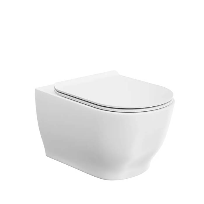 Унитаз подвесной Kerama Marazzi Modula безободковый белый глянцевый MO.wc.02