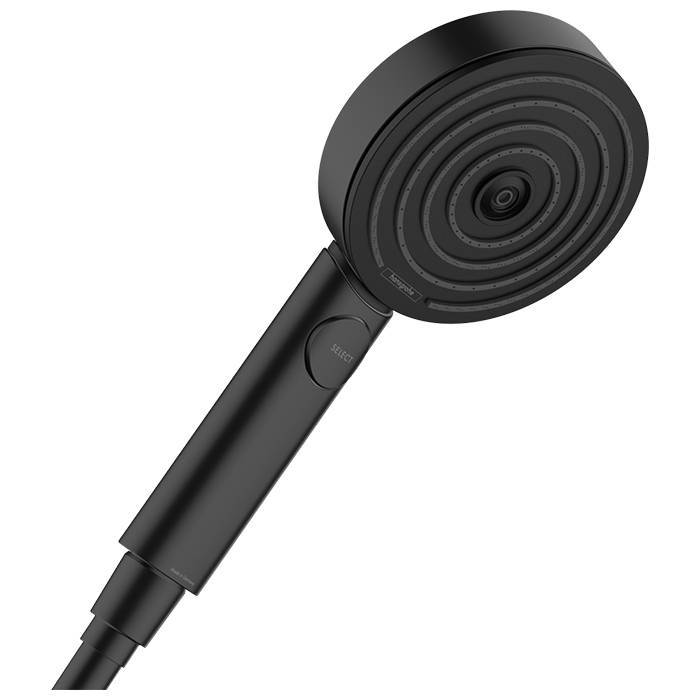 Ручной душ Hansgrohe Pulsify 105 3jet Relaxation черный матовый 24110670