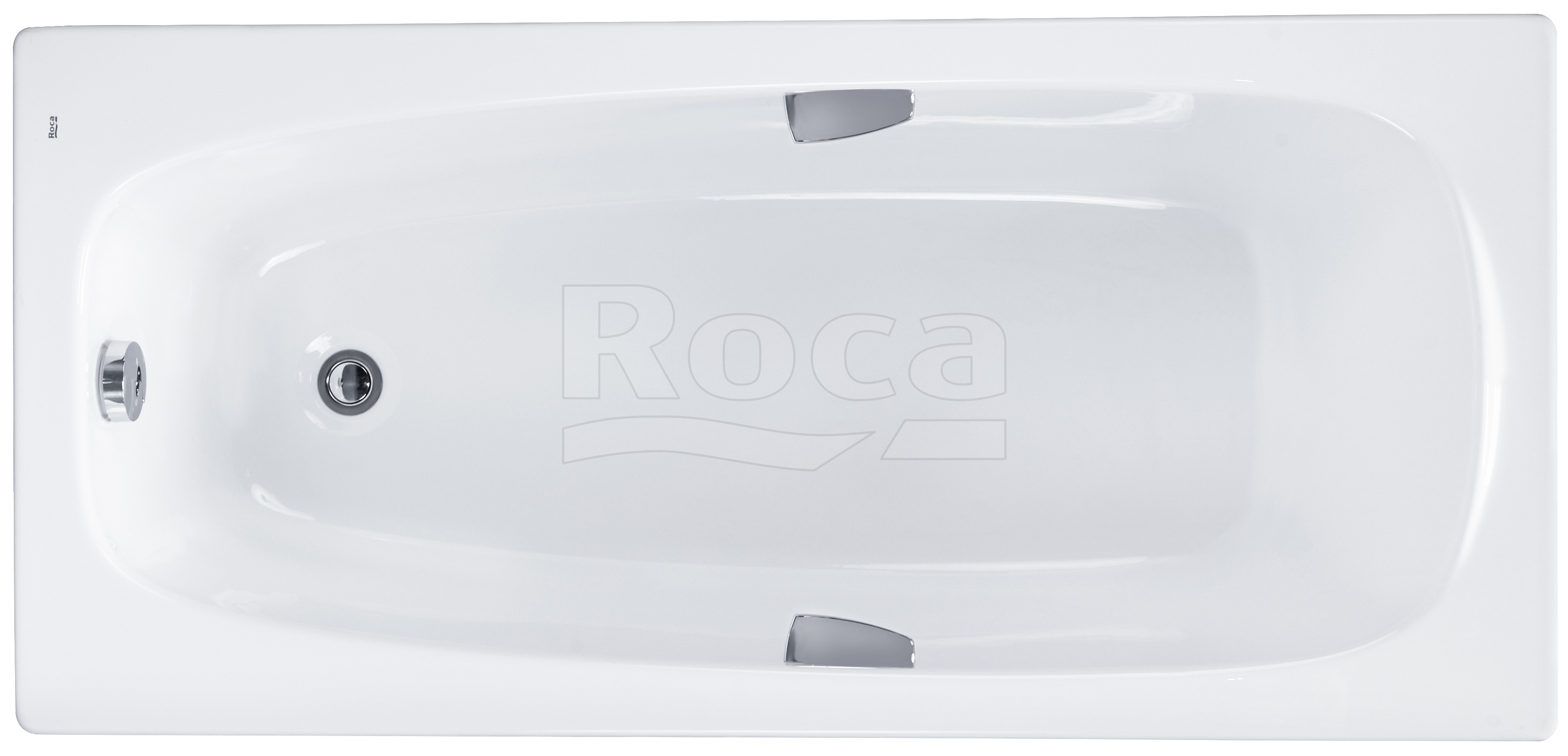 Ванна акриловая Roca Sureste 1600х700 мм с отверстиями для ручек ZRU9302787