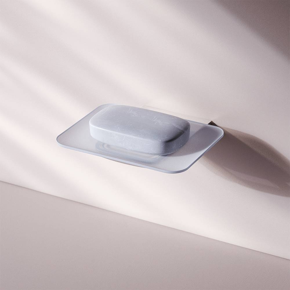 Мыльница стеклянная с настенным держателем AM.PM Inspire V2.0 A50A34200