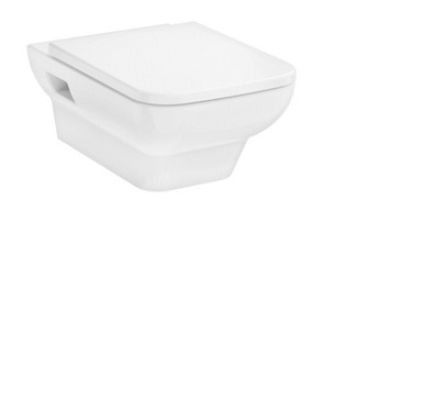 Унитаз подвесной hansgrohe CreekTide Q 540х360 мм безободковый с сиденьем без микролифта 60203450