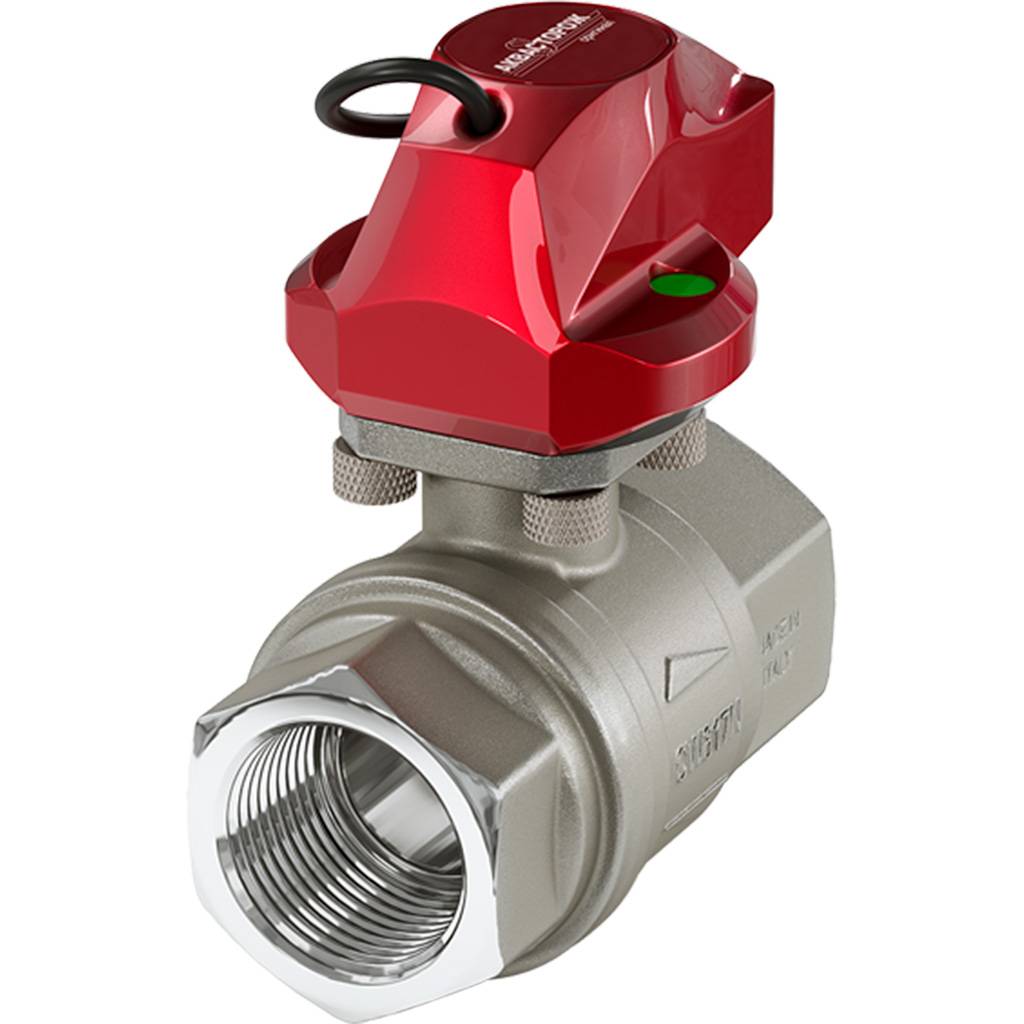 Электропривод Аквасторож Оригинал мод. 0808.1 с краном RUB 3/4 22.32