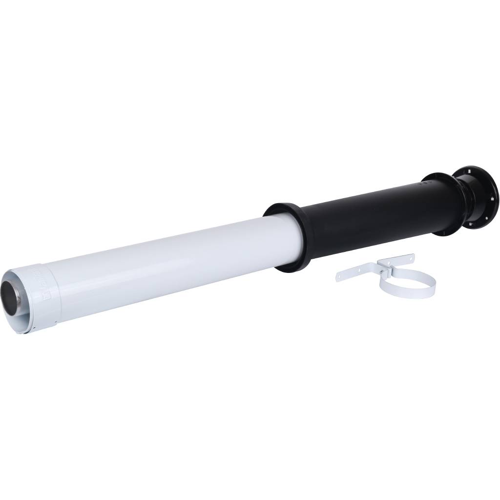 Базовый комплект Vaillant для вертикального прохода через крышу 80/125 мм PP черный 303200