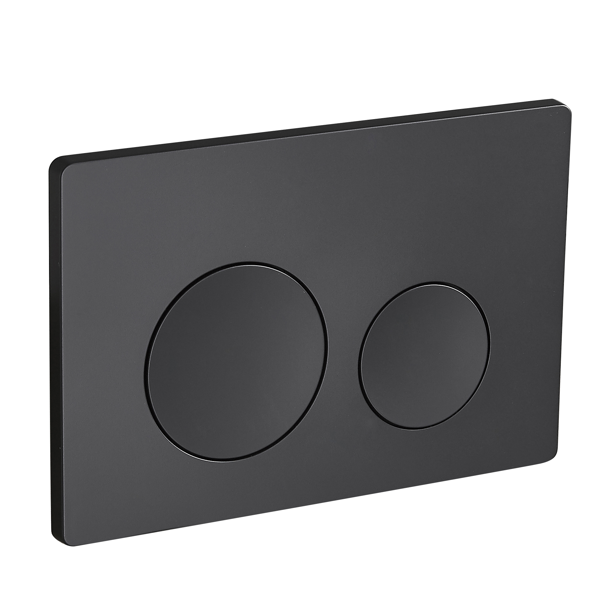 Кнопка слива RGW SWH-07B черная 68420007-04