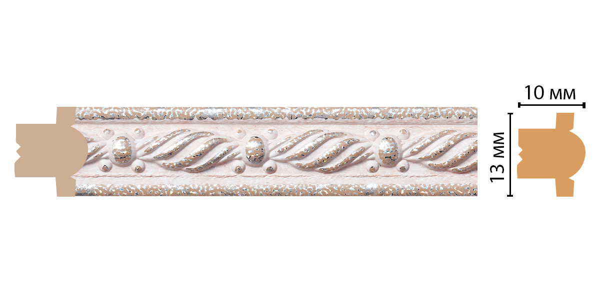 Молдинг DECOMASTER 189-35 13х10х2400 мм 189-35