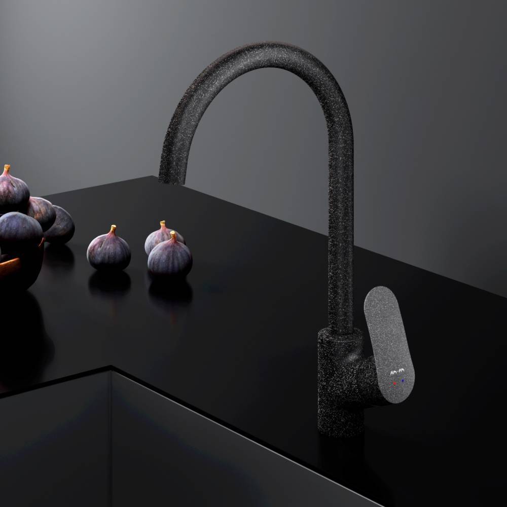 Смеситель для кухни AM.PM Like черный F8007122