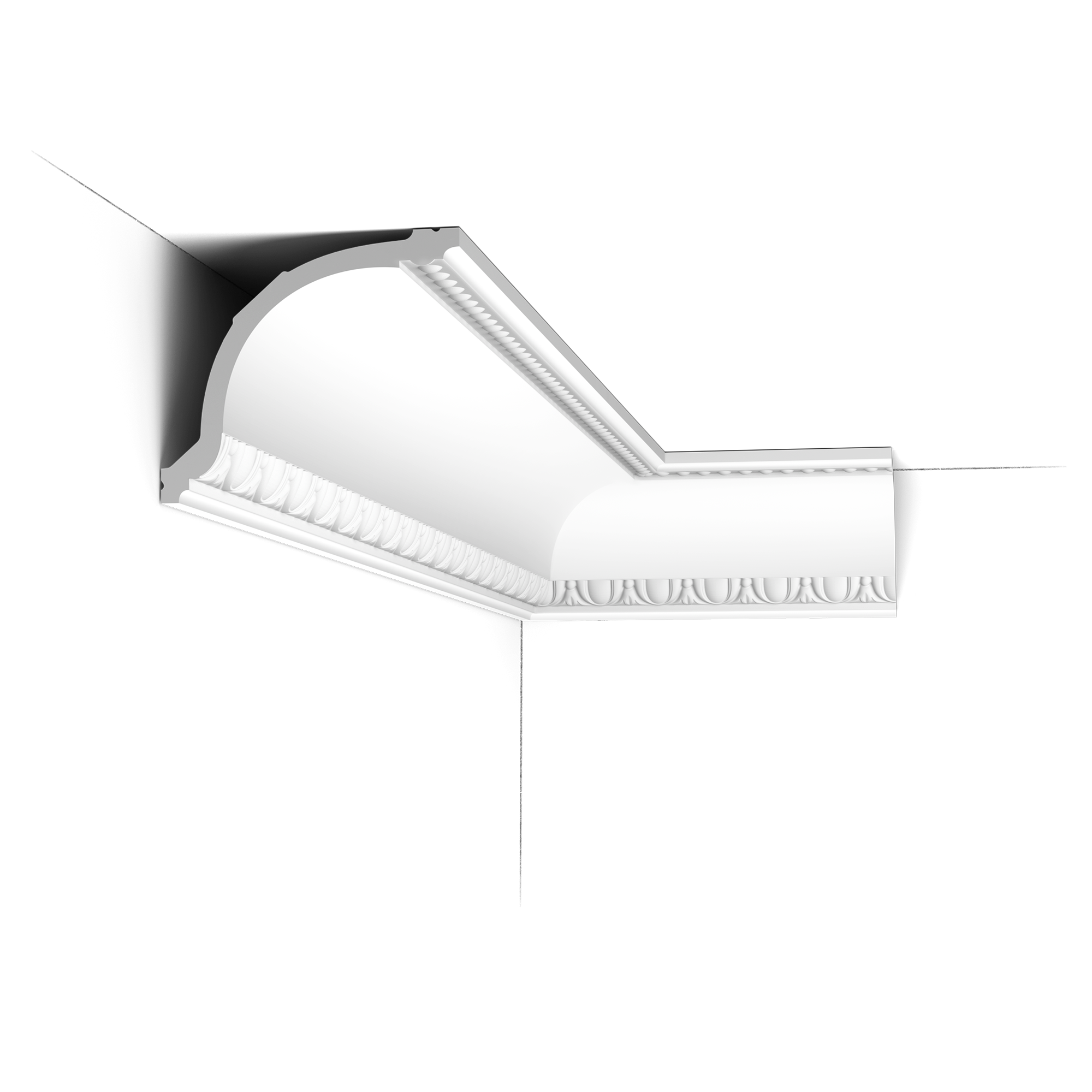 Карниз потолочный Orac Decor Luxxus C216 115x115x2000 мм C216