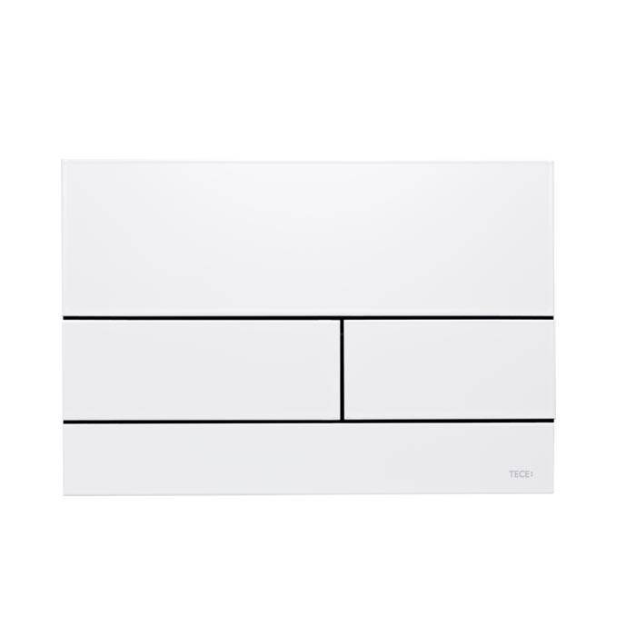 Панель смыва для унитаза TECE TECEsquare II металлическая белая 9240832