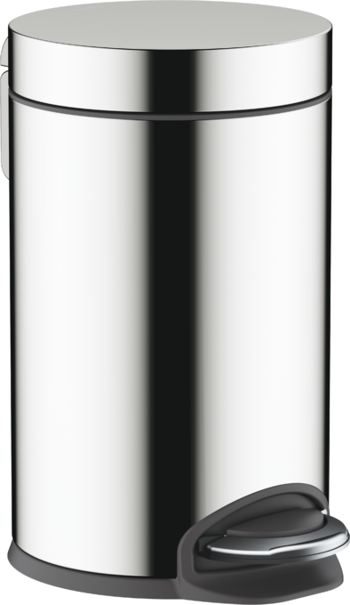 Корзина для мусора Hansgrohe AddStoris 3 л с педалью хром 41775000