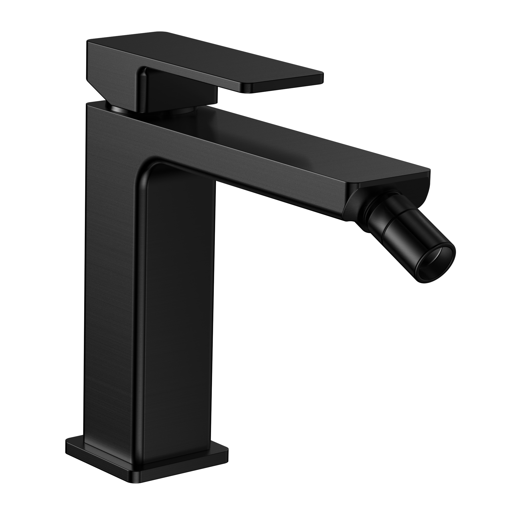 Смеситель для биде Aquanet Savona черный матовый AQM6816MB