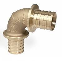 Угольник 90° REHAU RAUTITAN RX+ 63 мм бронза 14563081001