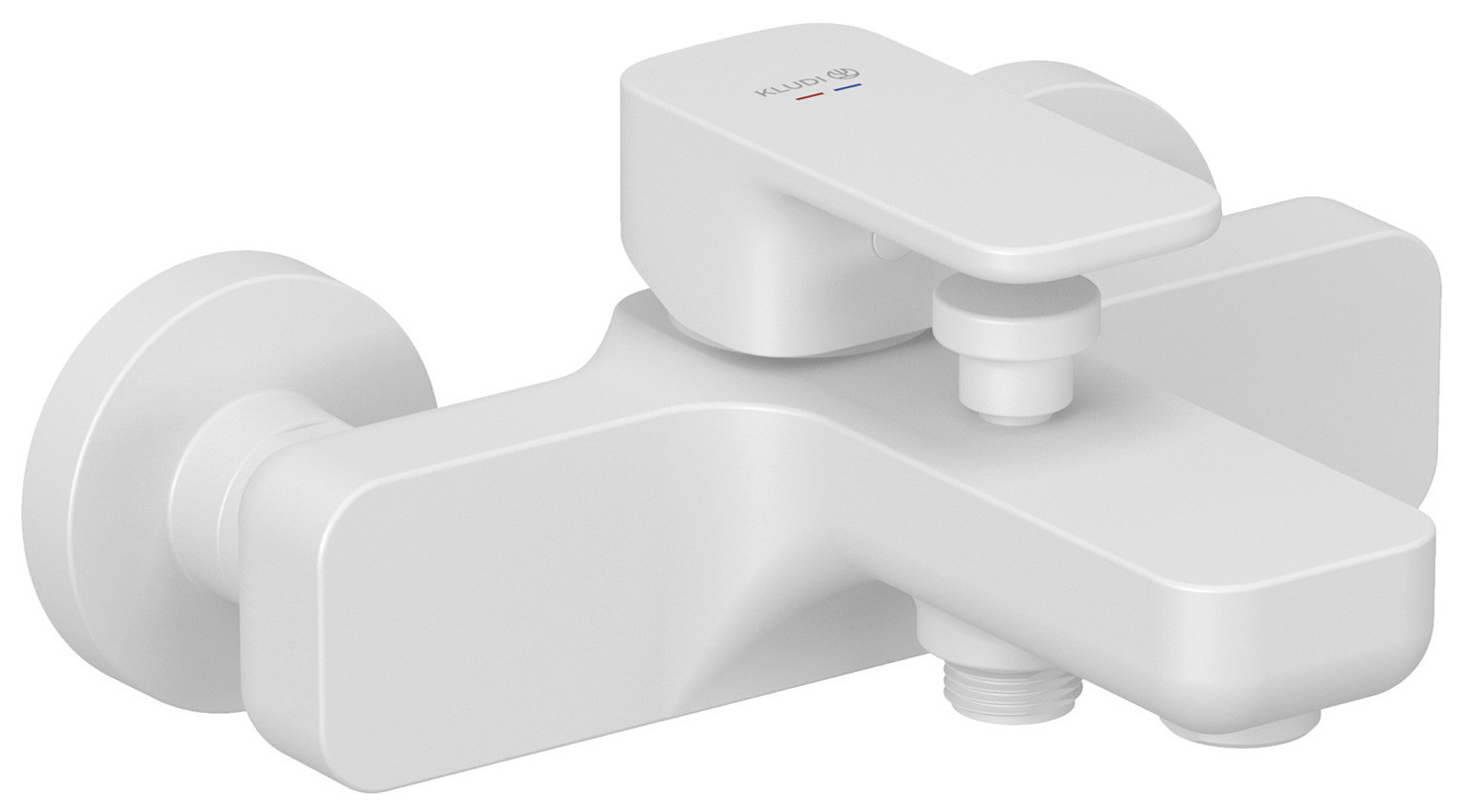Смеситель для ванны Kludi Renon белый матовый 426915375