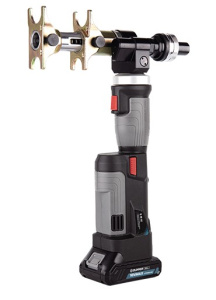 Пресс-инструмент аккумуляторный Kromwell KW.AS124PE для аксиальных фитингов кейс АКБ 18 В 4.0 Ач KW.AS124PE