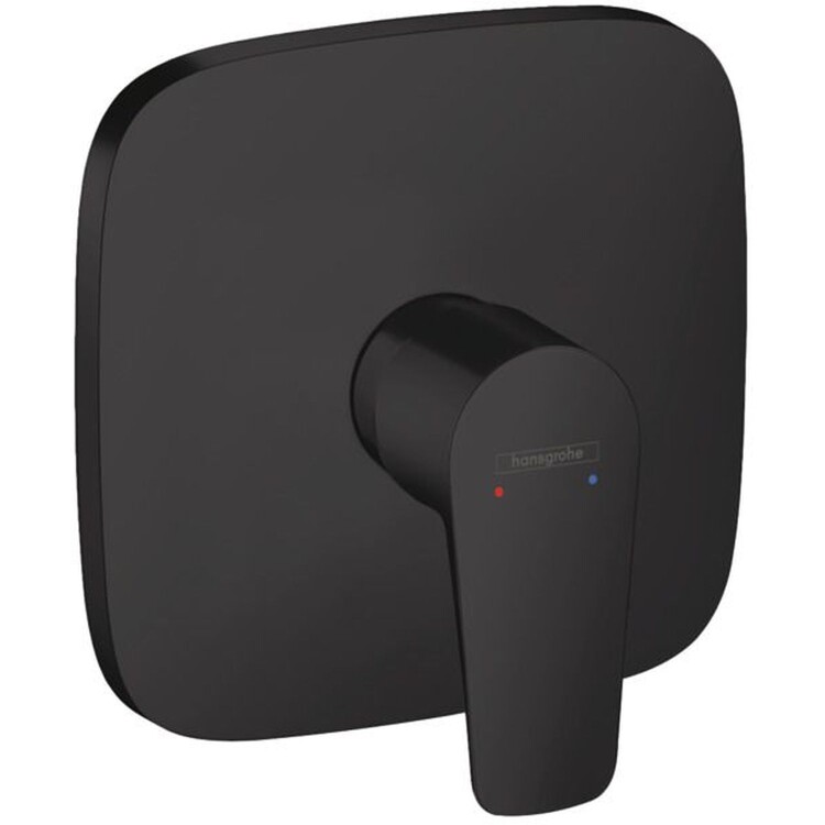 Смеситель для душа Hansgrohe Talis E однорычажный скрытый монтаж матовый черный 71765670