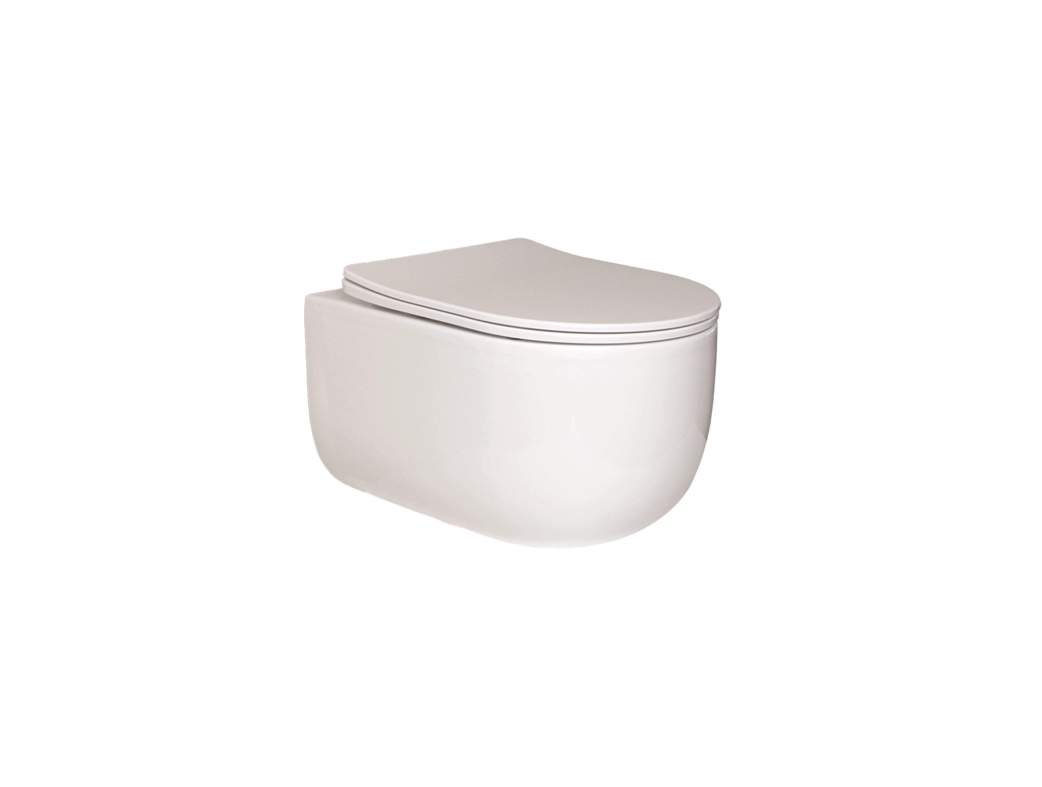 Унитаз подвесной AQUAMET Hygiene с сиденьем SoftClose 490х360х340 мм AQM2018PRO-H