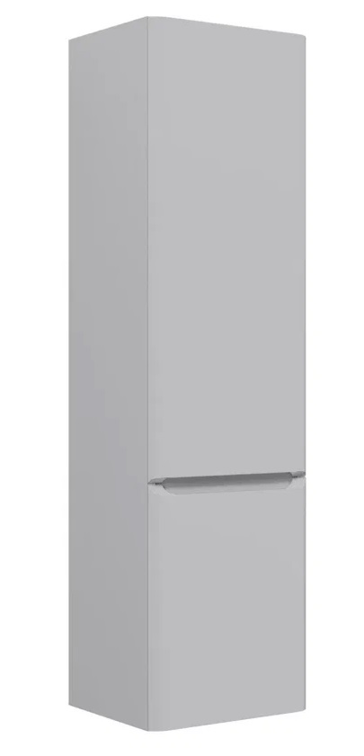 Пенал подвесной TECE для ванной комнаты цвет серый AQM9004GM