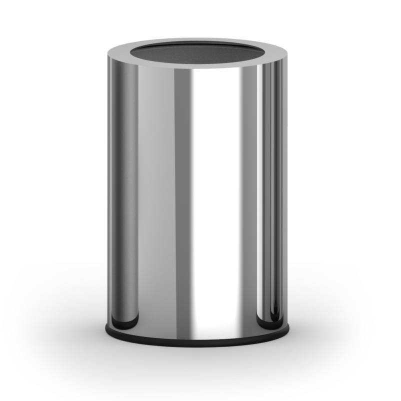 Ведро для мусора напольное Decor Walther Rooms 20.5х32.5 см хром 0615000