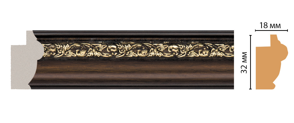 Багет Master 32х18х2900 мм 534-51/48