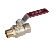 Кран шаровой Giacomini DADO 2 В-Н компактный рычаг никелированный R914LX028