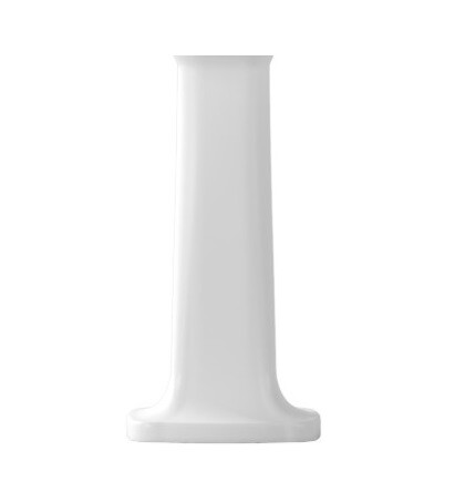 Пьедестал для раковины Ceramica Alice BOHEME слив в стену белый глянцевый 28240101