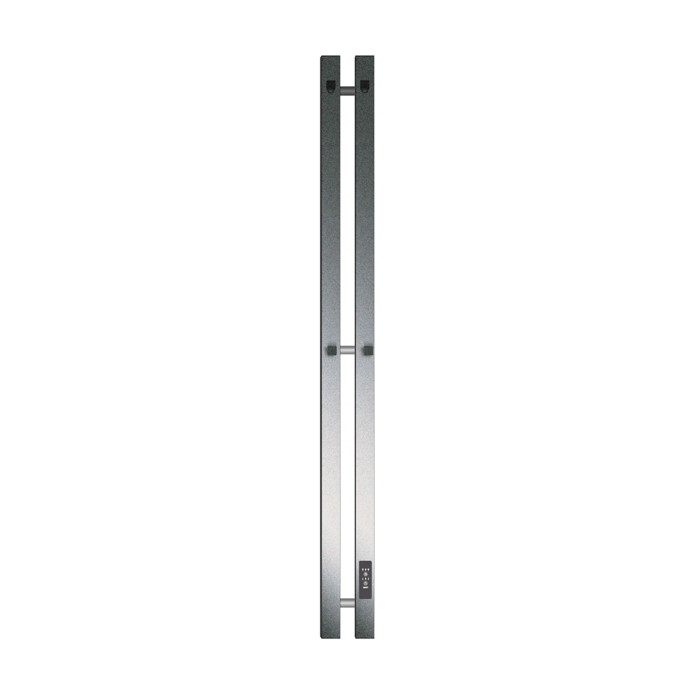 Полотенцесушитель электрический Primoclima Sol Q E Graphite 1000x60 мм 2 секции PCSolQEGR10062