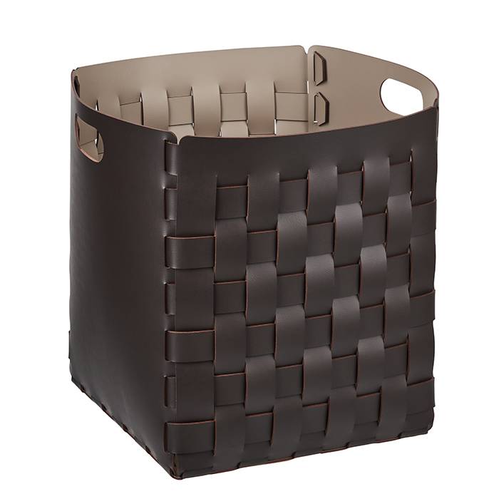 Корзинка ADJ Bottega 35х35х40 см шоколад/капучино 1047.06/04