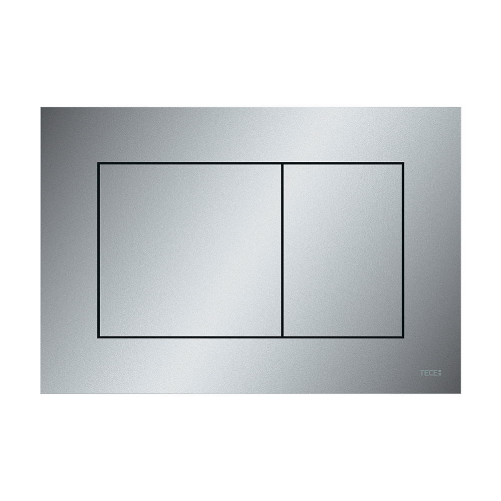Панель смыва TECE TECEnow для унитаза 220х150х5 мм хром матовый 9240402