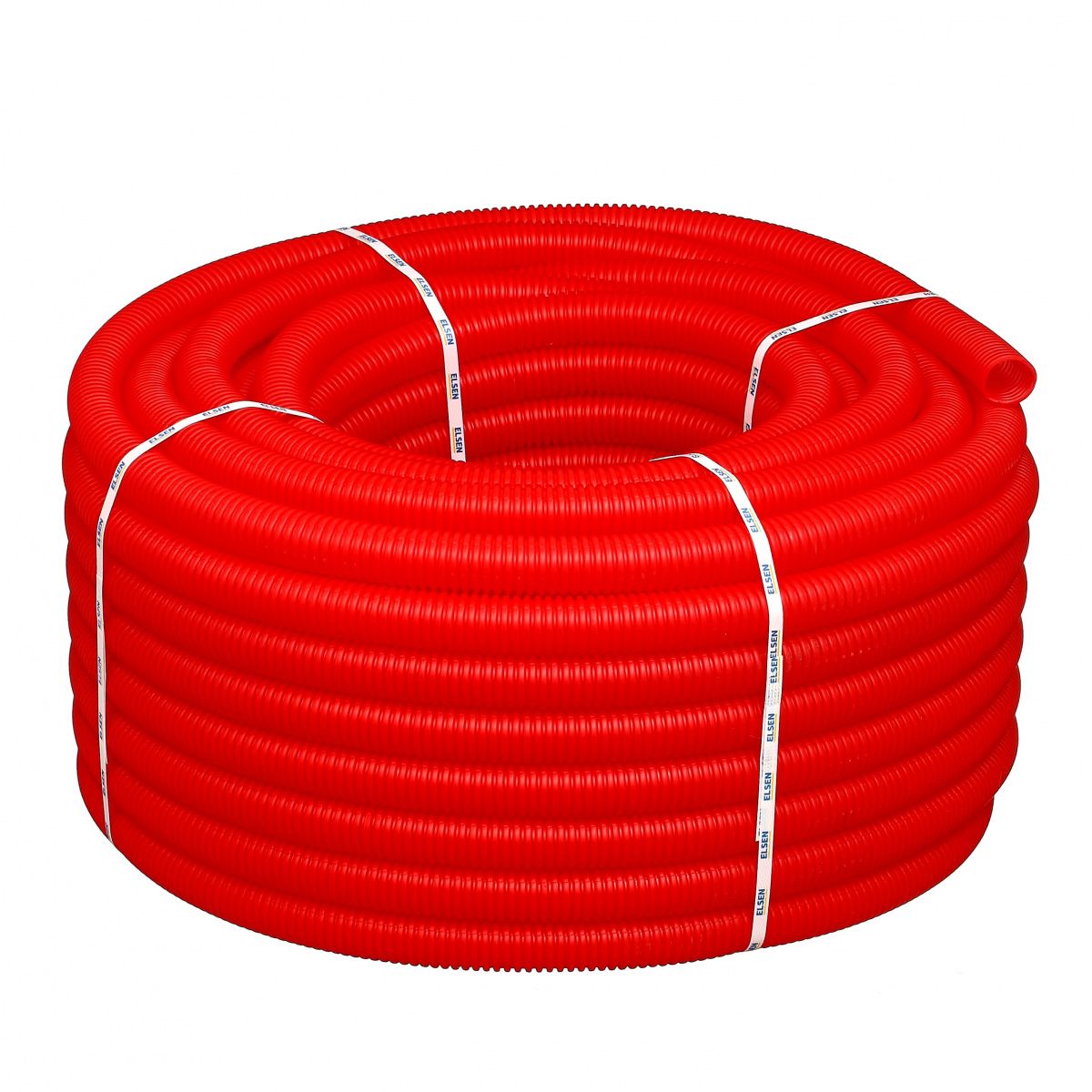 Труба гофрированная ELSEN FlexLight 25/35 мм красная бухта 30 м EPC25-35R