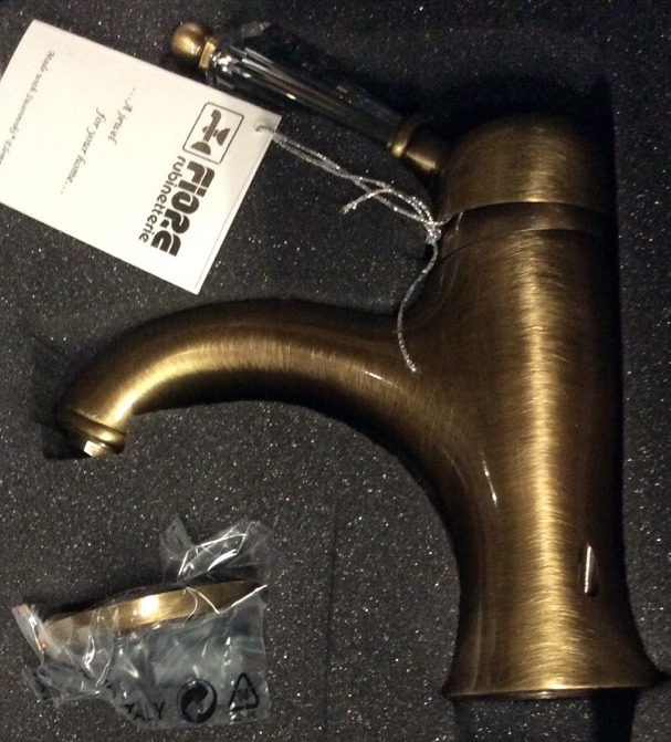 Смеситель для раковины Fiore Imperial Sky с донным клапаном бронза 82ZZ5221