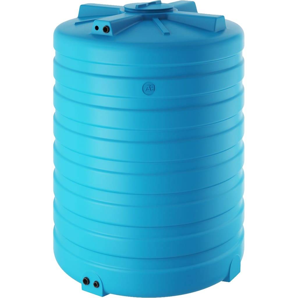 Бак для воды вертикальный Акватек ATV-2000 BW сине-белый с поплавком 2000 л 0-16-2160