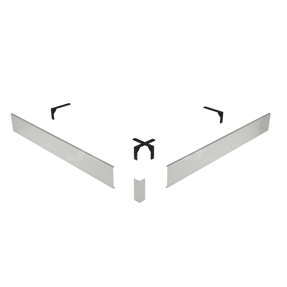 Экран для душевого поддона RGW N/ST-01 белый 50231599-01