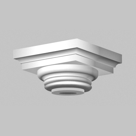 Капитель для колонны Decomaster 90024-5 420х170х420 мм 90024-5