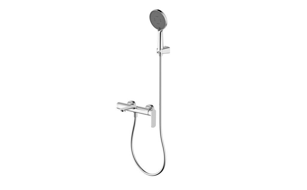 Смеситель для ванны с душевым набором Aquanet Monza хром AQM6312CR