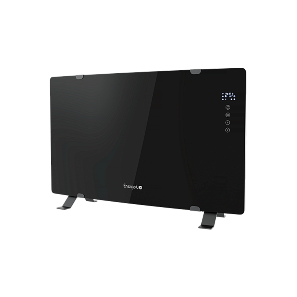 Конвектор электрический Energolux Jungfrau 1500 Вт черное стекло ECH-1500E-J1-BG