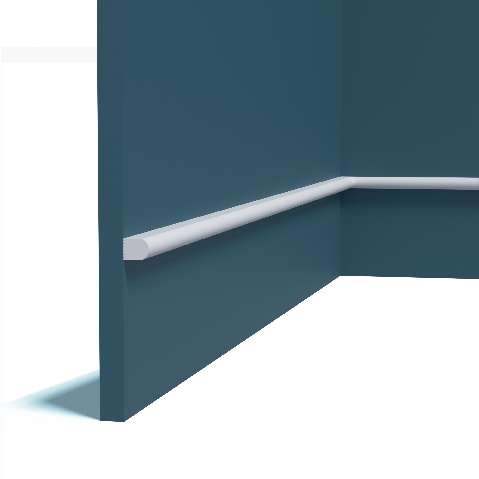 Молдинг Perfect Plus P196 из ударопрочного полимера 40х15х2000 мм P196