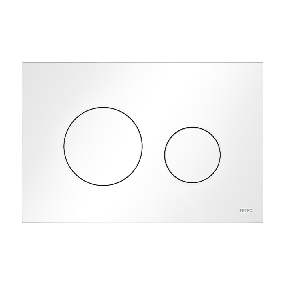 Панель смыва для унитаза TECE TECEloop пластик белый матовый 9240926