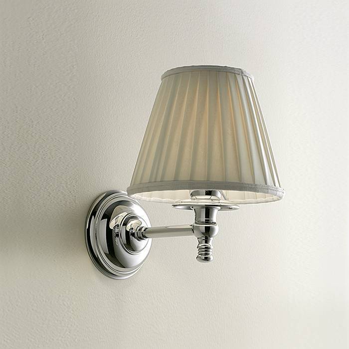 Светильник настенный Devon&Devon Daisy 16х20х23 см IP20 кремовый/хром DEDAISYCR