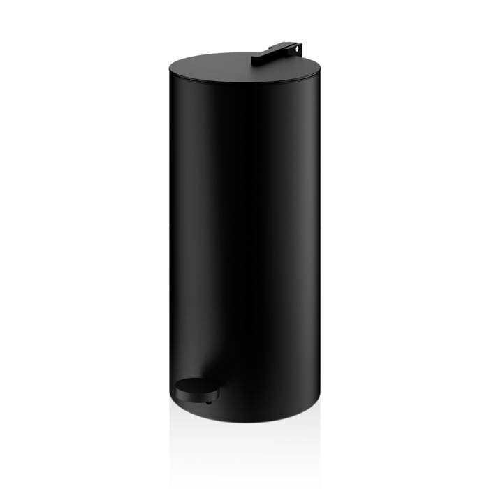 Ведро с педалью и крышкой Decor Walther Bin 3 14.5x33.5 см черный матовый 0612760