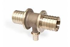 Тройник REHAU RAUTITAN RX+ 63-25-63 бронза 14562861001