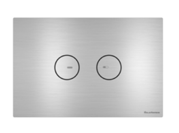 Клавиша смыва Artceram INOX 715 245х165 мм 2 режима нержавеющая сталь Steel 715.000.BS