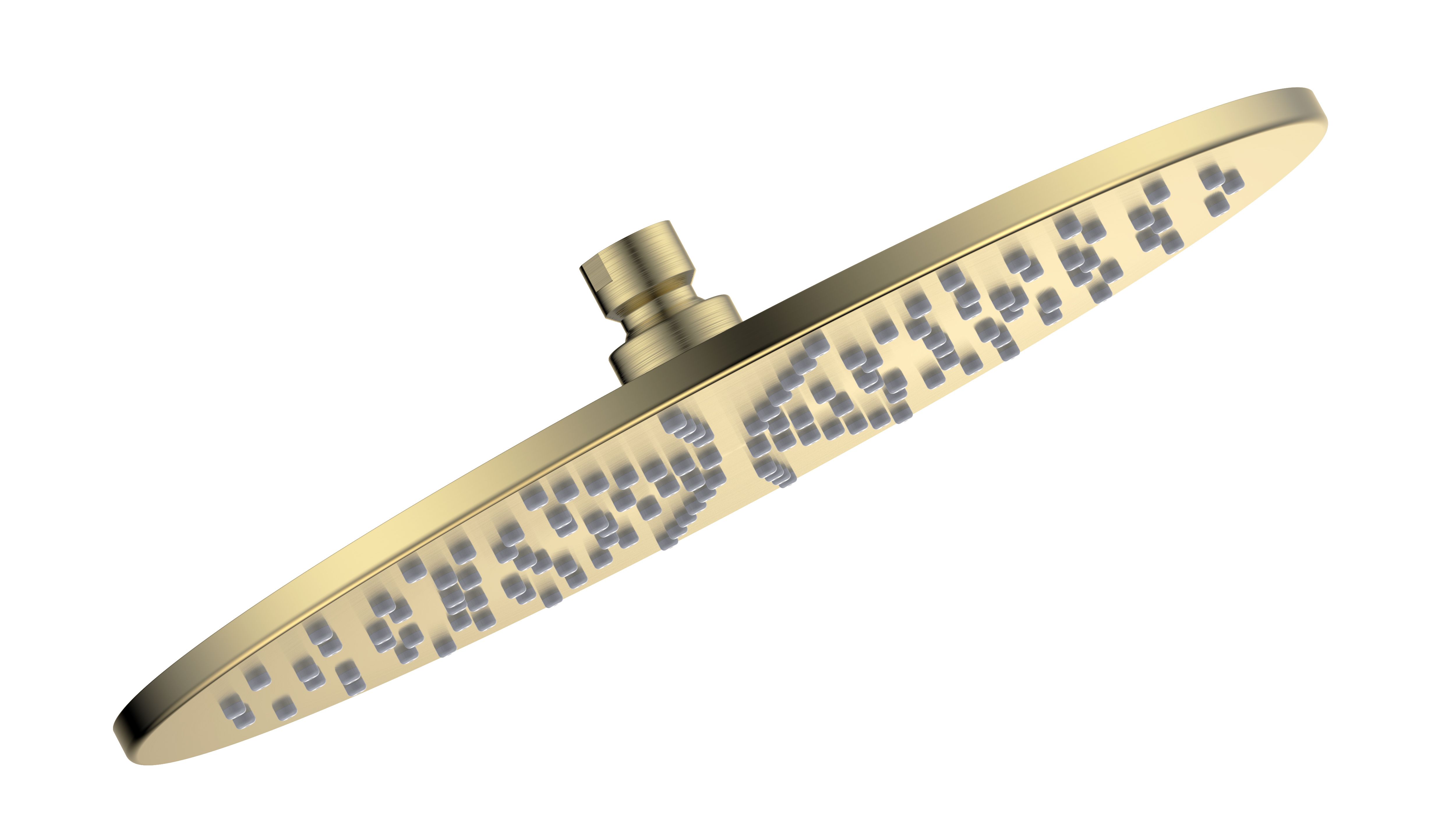 Верхний душ AQUAMET Ø 300 мм латунь золото шлифованное AQM8609BG