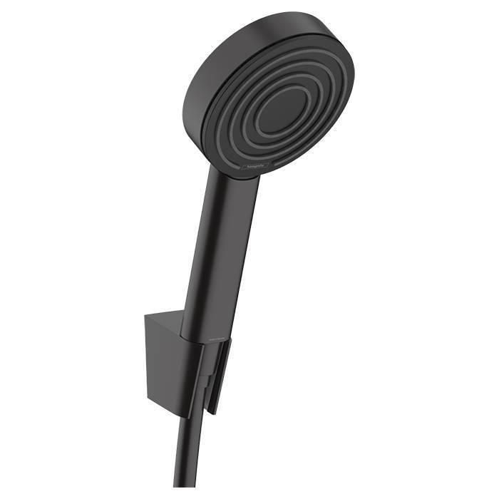 Душевой гарнитур Hansgrohe Pulsify 1jet Porter ручной душ держатель и шланг 125 см черный матовый 24301670