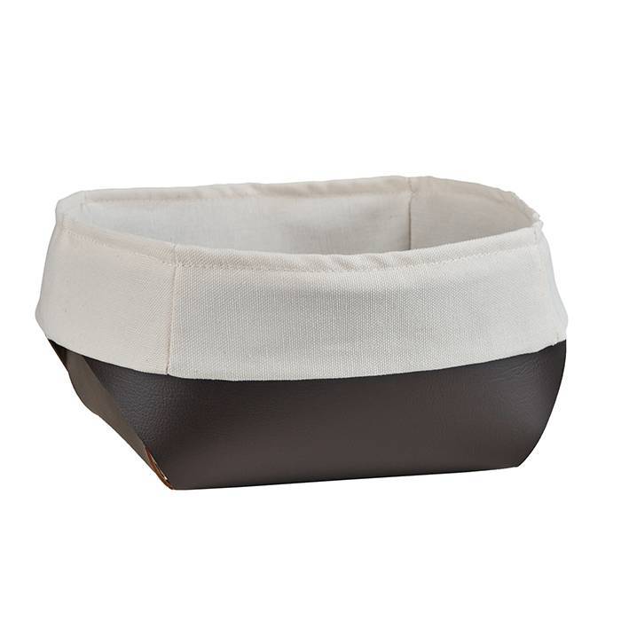 Корзина для хлеба ADJ 20x20x9 см шоколад/капучино 0037.06/04