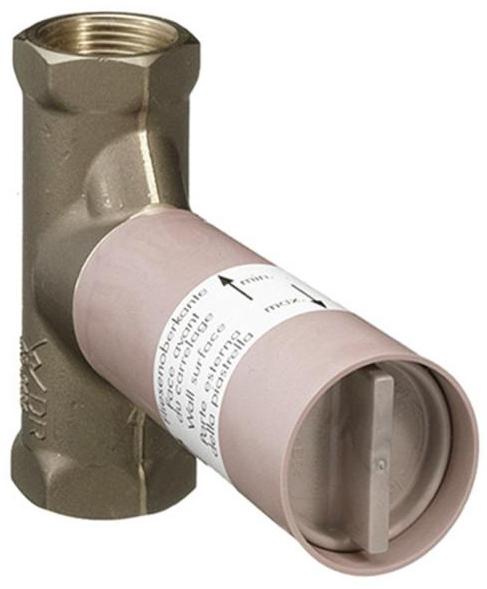 Скрытая часть запорного вентиля Axor шпиндельная 1/2 52 л/мин 16973180