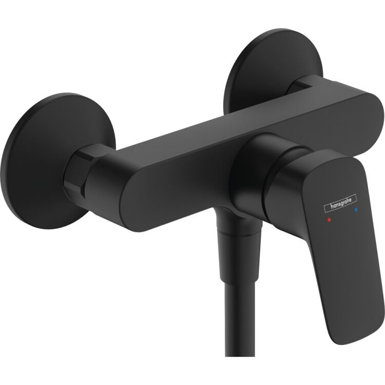Смеситель для душа Hansgrohe Logis однорычажный матовый черный 71600670