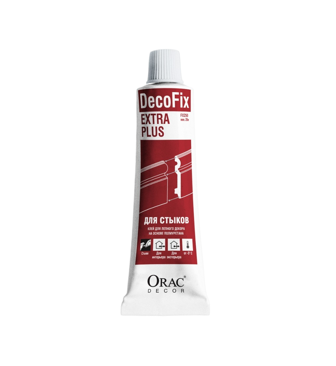 Клей стыковочный Orac Decor DecoFix Extra Plus 80 мл FX250_80
