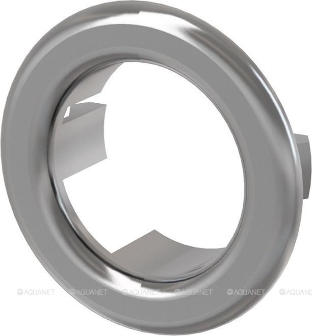 Обрамление перелива умывальника AlcaPlast DN35 пластик хром A21