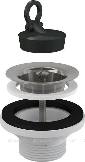 Донный клапан AlcaPlast A31 с решеткой из нержавеющей стали A31