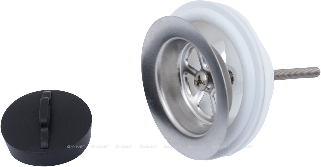 Водослив для умывальника Aquanet 5/4 с нержавеющей решеткой 00339429