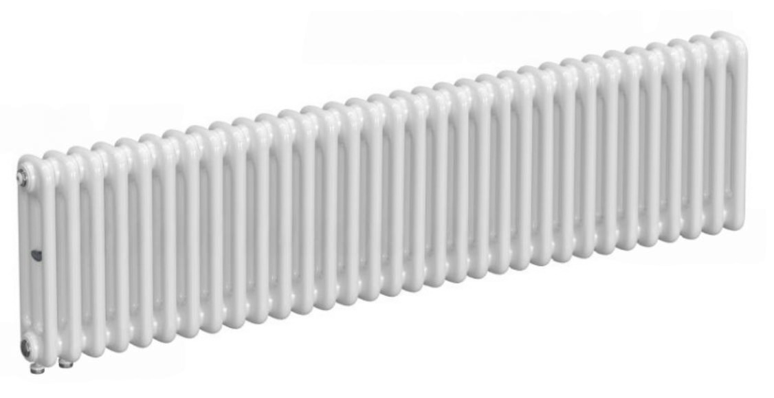 Радиатор трубчатый RIFAR TUBOG VENTIL 3042 12 секций нижнее подключение TUB-3042-12-DV1-RAL 9016